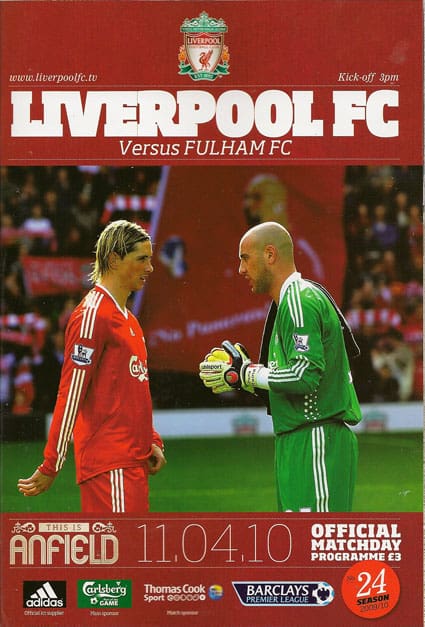 Liverpool FC v Fulham FC